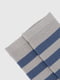 Шкарпетки смугасті сіро-сині | 6829394 | фото 5