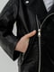 Чорна куртка-косуха на блискавці | 6829414 | фото 4