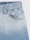 Шорти джинсові з підворотом блакитні | 6829417 | фото 8