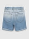 Шорти джинсові з підворотом блакитні | 6829417 | фото 9
