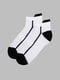 Шкарпетки біло-чорні | 6829478 | фото 2