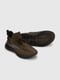 Кросівки кольору хакі на шнурівці | 6829511 | фото 5