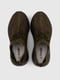 Кросівки кольору хакі на шнурівці | 6829511 | фото 8