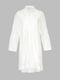 Сукня-рубашка біла мереживна | 6829524 | фото 10