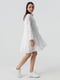 Сукня-рубашка біла мереживна | 6829524 | фото 5