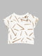 Бежевий комплект: футболка і шорти | 6829575 | фото 3