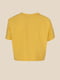 Жовта бавовняна футболка | 6829579 | фото 9