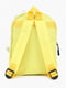 Рюкзак дошкільний жовтий з малюнком | 6829636 | фото 4