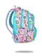 Рюкзак шкільний бузковий з принтом | 6829640 | фото 5