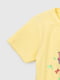 Жовта бавовняна футболка з принтом | 6829670 | фото 10