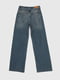 Широкі сині джинси прямого крою | 6829681 | фото 8