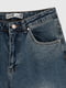 Широкі сині джинси прямого крою | 6829681 | фото 9