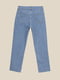 Прямі  джинси блакитного кольору | 6829686 | фото 10