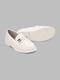 Білі туфлі з екошкіри | 6829738 | фото 5