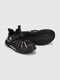 Чорні кросівки з світлими смужками | 6829764 | фото 7