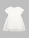 Сукня з фатиновими вставками біла | 6829800 | фото 2