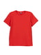 Червона бавовняна футболка з принтом | 6829806 | фото 10