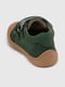 Зелені шкіряні черевики на липучках | 6829870 | фото 6