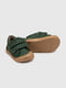 Зелені шкіряні черевики на липучках | 6829870 | фото 7