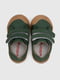 Зелені шкіряні черевики на липучках | 6829870 | фото 8