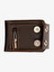 Темно-коричневий гаманець на кнопці | 6829892 | фото 3