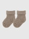 Шкарпетки для малюків коричневі | 6829915