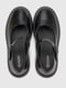 Чорні туфлі з екошкіри | 6830221 | фото 9