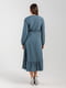 Сукня А-силуету синього кольору з візерунком | 6830396 | фото 7