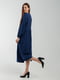 Сукня А-силуету темно-синього кольору | 6830404 | фото 6