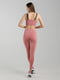 Рожеві спортивні легінси з широкою резинкою | 6830411 | фото 7