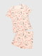 Піжама ніжно-рожева з принтом | 6830422 | фото 9