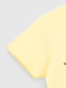 Жовта бавовняна футболка з принтом | 6830511 | фото 10