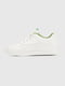 Білі кросівки на шнурівці | 6830552 | фото 3