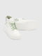 Білі високі кросівки на шнурівці | 6830556 | фото 5