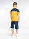 Спортивна форма: футболка жовта і сині шорти | 6830578 | фото 3