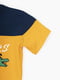 Спортивна форма: футболка жовта і сині шорти | 6830578 | фото 9