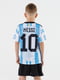 Футбольна форма Аргентина Messi: футболка і шорти з принтом | 6830780 | фото 2