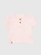 Рожевий комплект: футболка і шорти | 6830793 | фото 3