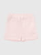 Рожевий бавовняний комплект: туніка з принтом і шорти | 6830798 | фото 7