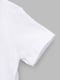 Біла бавовняна футболка з принтом | 6830821 | фото 8