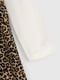 Сукня-лонгслів біла з леопардовим принтом | 6830846 | фото 9