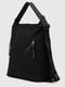 Сумка-рюкзак чорна з текстилю | 6831037 | фото 4