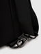 Сумка-рюкзак чорна з текстилю | 6831037 | фото 7