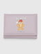 Фіолетовий гаманець з декором | 6831104