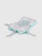 Антиковзна блакитна подушка для купання малюка | 6831140 | фото 3