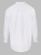 Біла бавовняна сорочка на гудзиках | 6831402 | фото 10