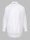 Біла бавовняна сорочка на гудзиках | 6831402 | фото 8