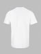 Біла бавовняна футболка з принтом | 6831471 | фото 8
