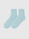Шкарпетки блакитні в горошок | 6831518 | фото 2