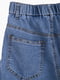 Шорти джинсові з синього деніму | 6831549 | фото 9
